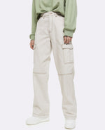 Solid Cargo Pant