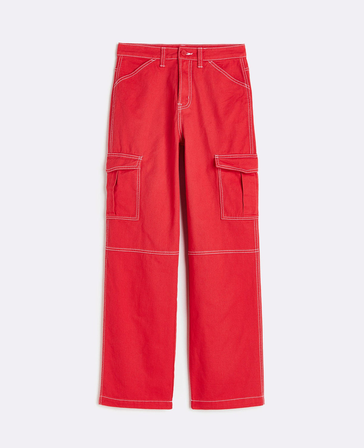 Solid Cargo Pant