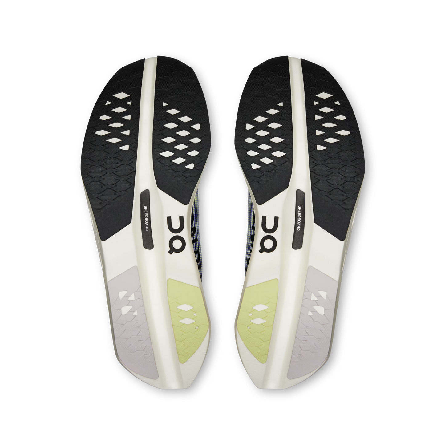 Cloudboom Volt shoes in violet and black