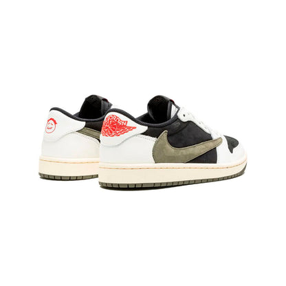 Jordan Retro 1 Low x Travis Scott Reverse Olive