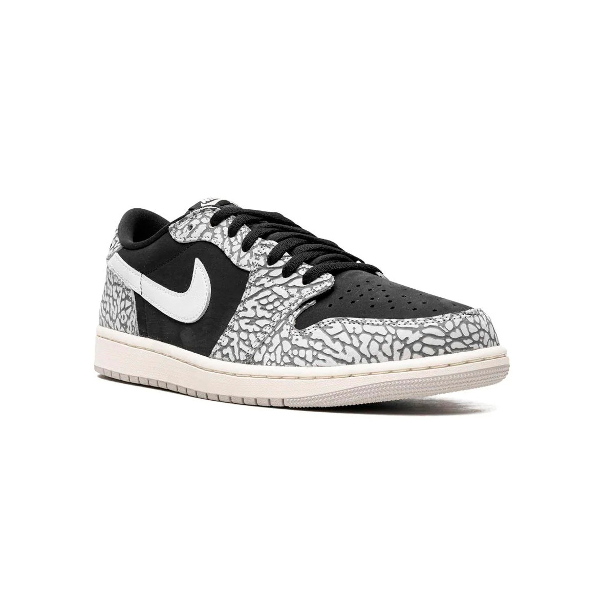 Jordan 1 Retro Low  Black Cement