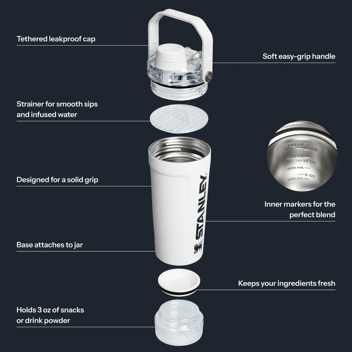 The Activate Shaker Bottle | 20 OZ