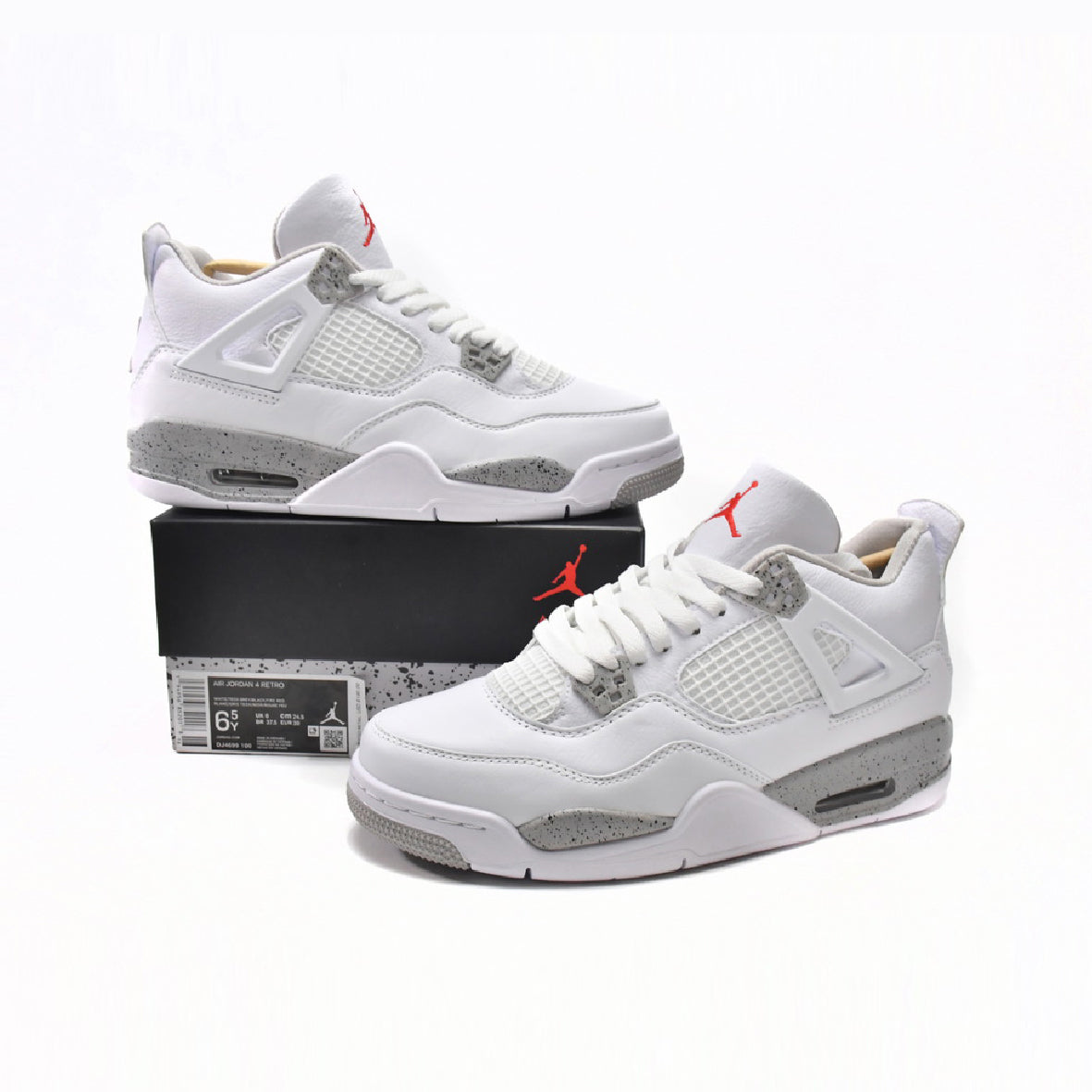 Air Jordan 4 White Oreo
